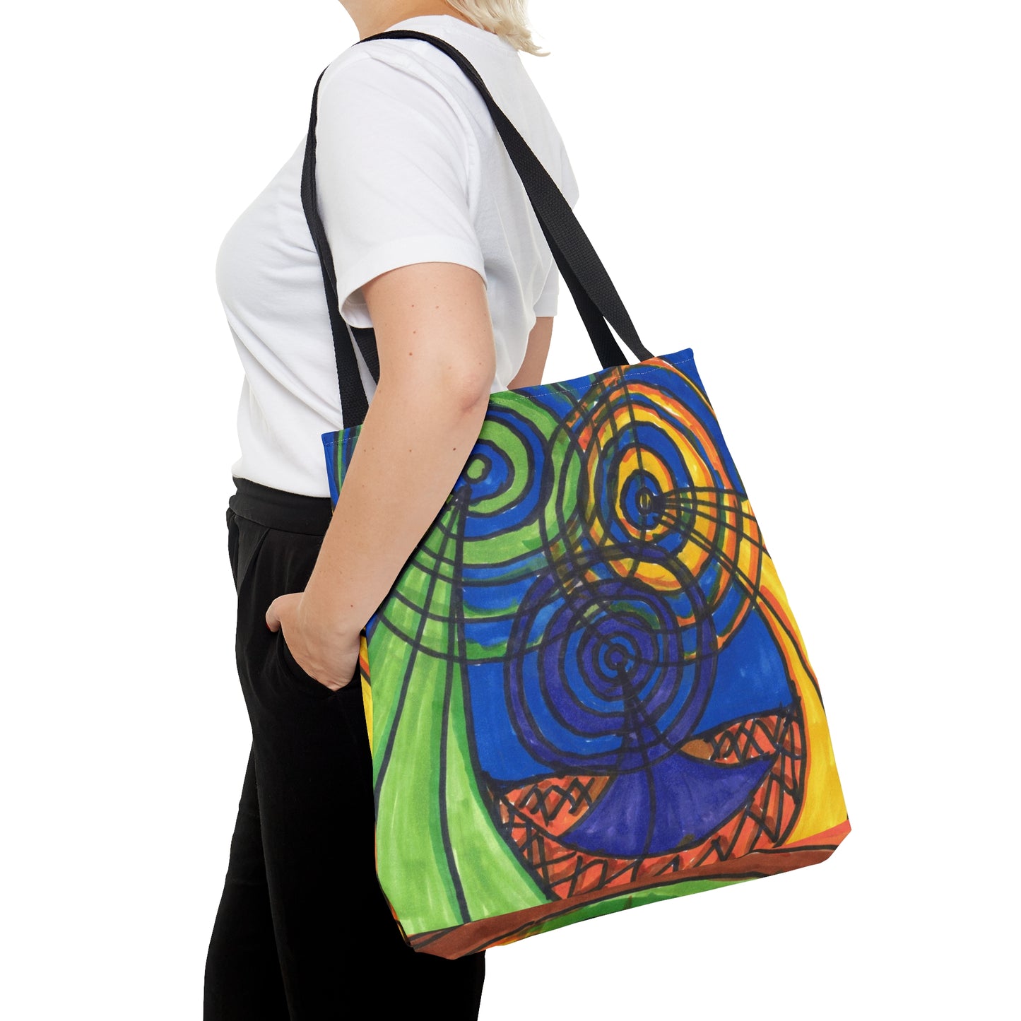 Art 9 Tote Bag from Collection B by LuisFe