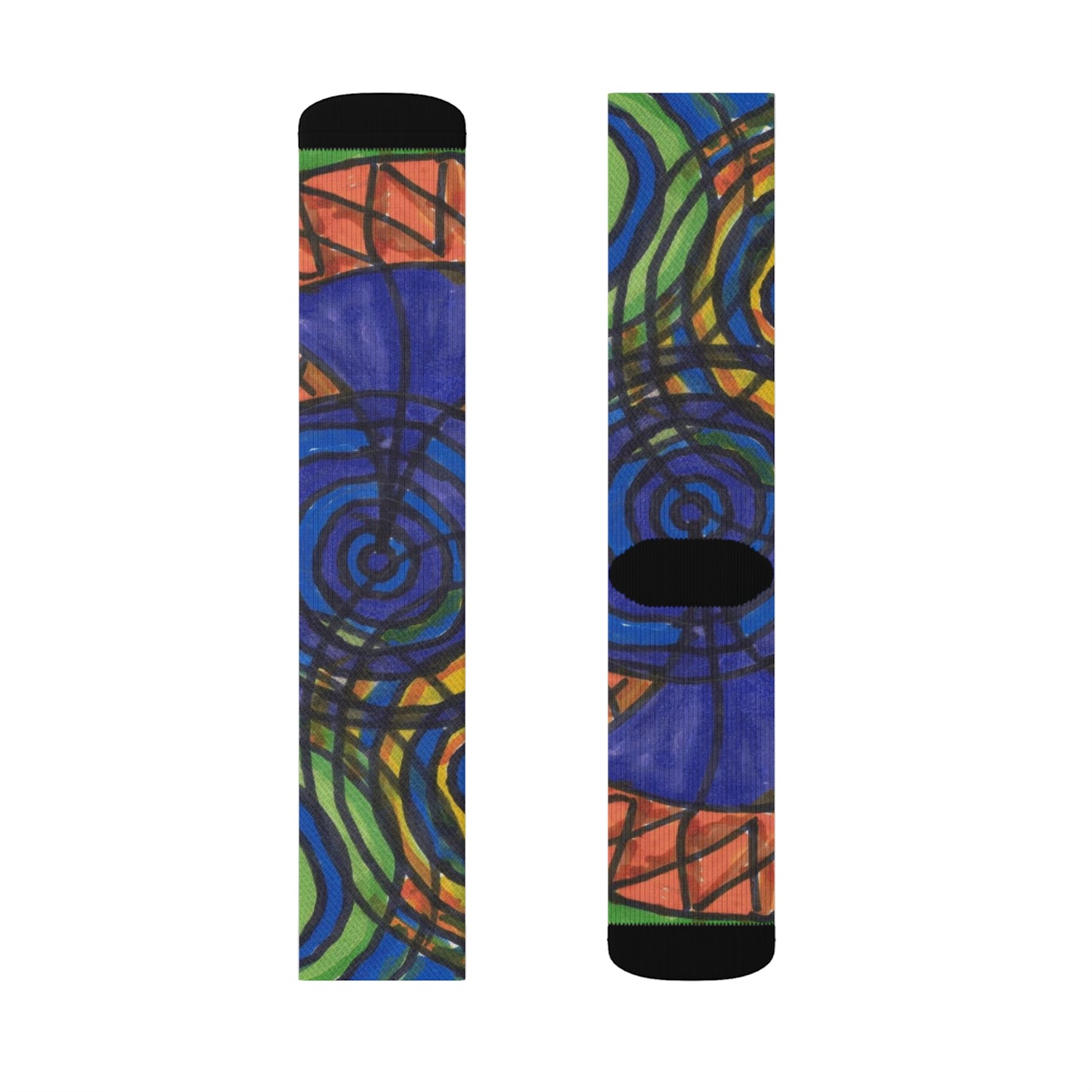 Art 9 Socks from Collection B by LuisFe