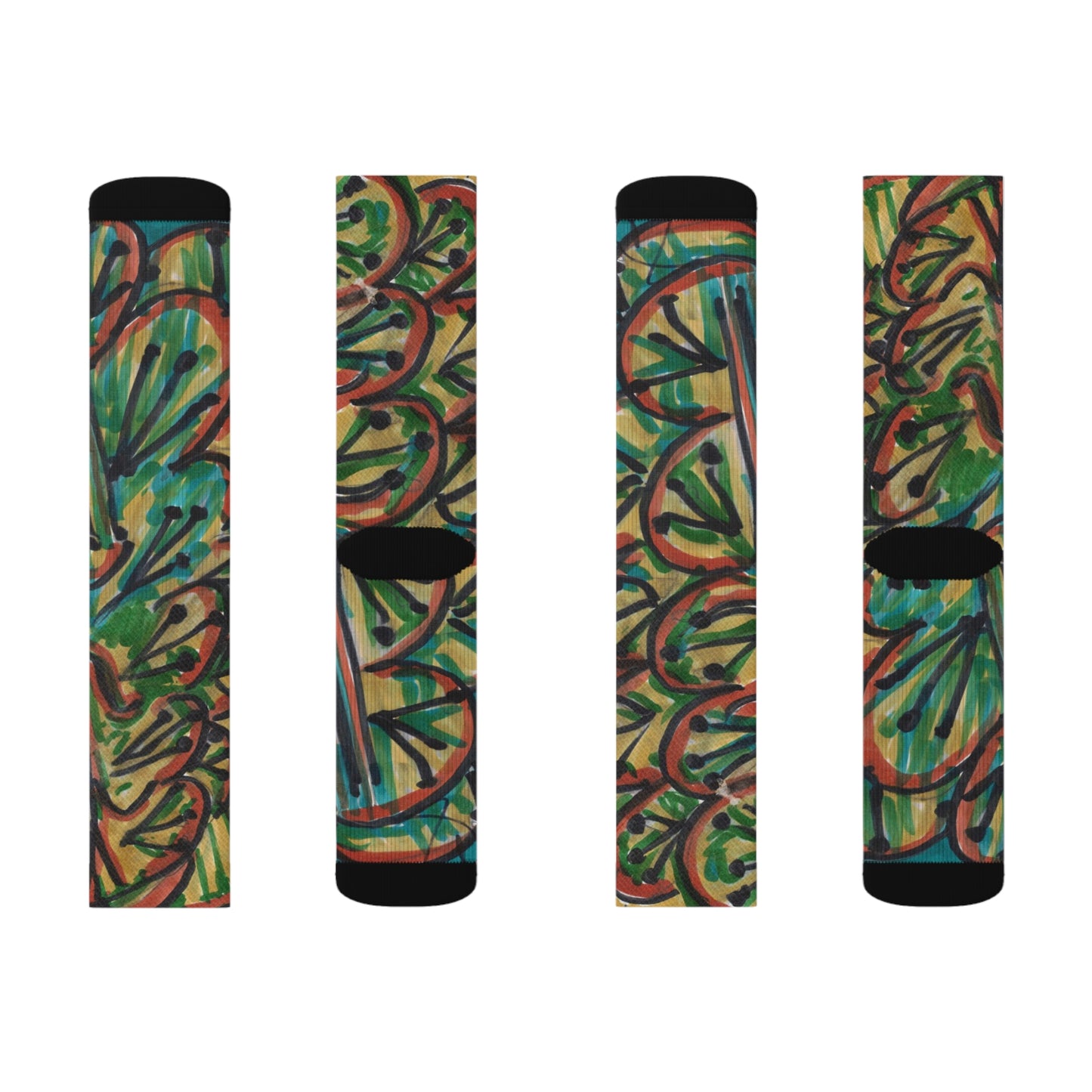 Art 1 Socks from Collection A by LuisFe