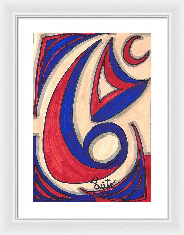 Art 1 Collection B - Framed Print