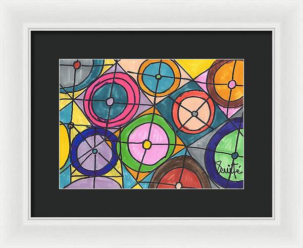 Art 1 Collection C - Framed Print