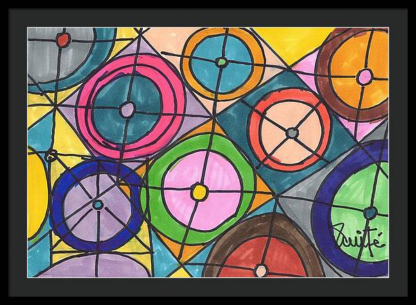 Art 1 Collection C - Framed Print