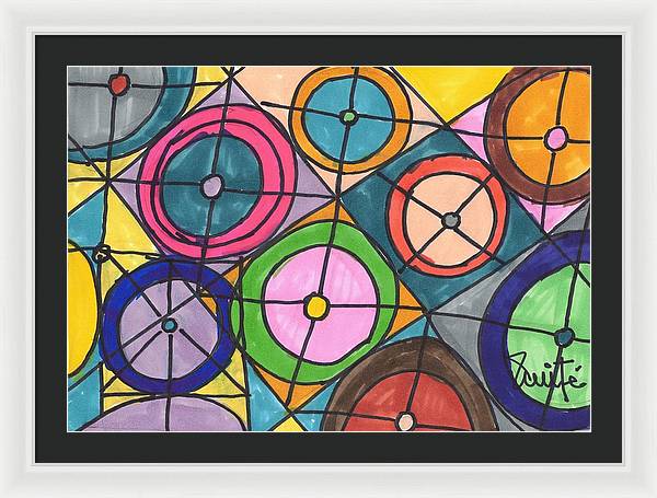 Art 1 Collection C - Framed Print