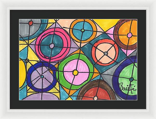 Art 1 Collection C - Framed Print