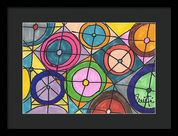 Art 1 Collection C - Framed Print