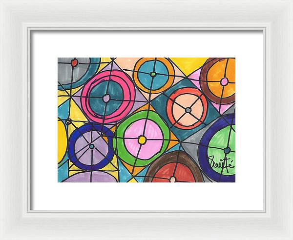 Art 1 Collection C - Framed Print