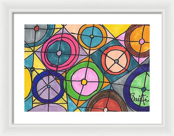 Art 1 Collection C - Framed Print