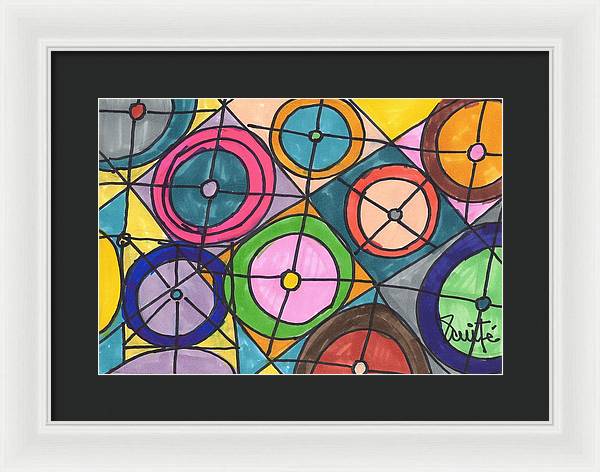 Art 1 Collection C - Framed Print