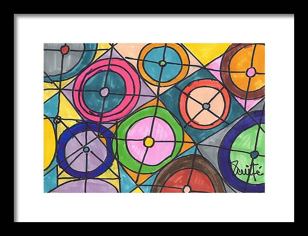 Art 1 Collection C - Framed Print