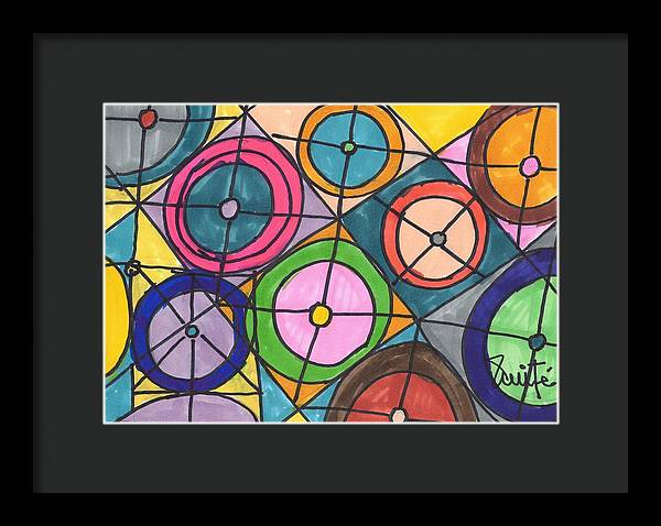 Art 1 Collection C - Framed Print