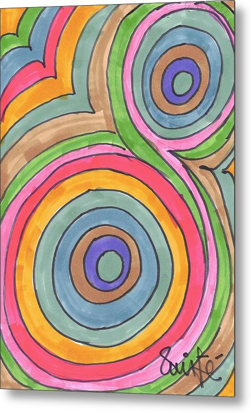 Art 11 Collection B - Metal Print