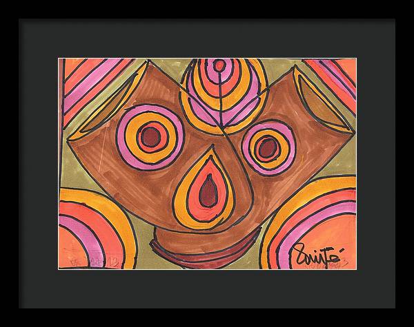 Art 15 Collection A - Framed Print