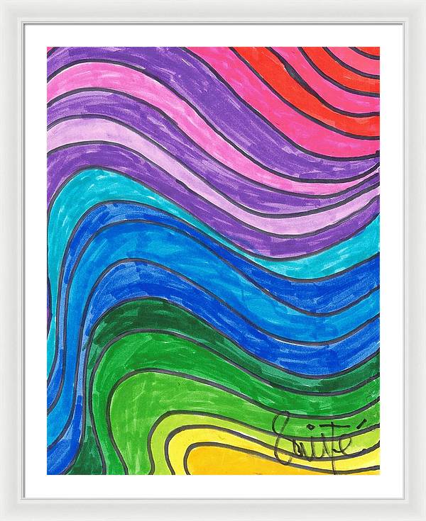 Art 15 Collection B - Framed Print