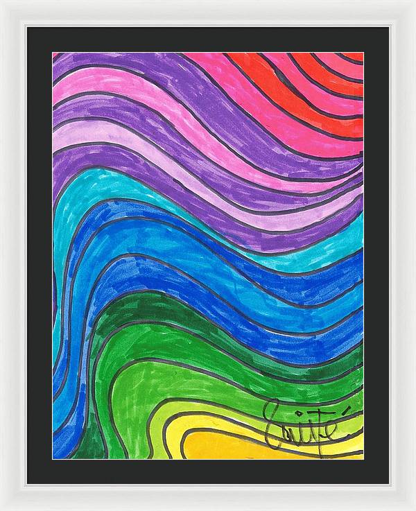 Art 15 Collection B - Framed Print