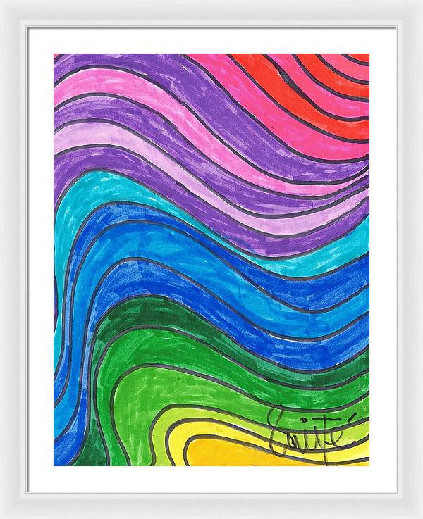 Art 15 Collection B - Framed Print