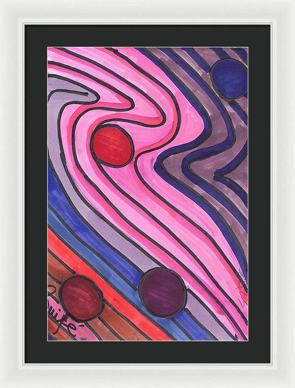 Art 2 Collection C - Framed Print