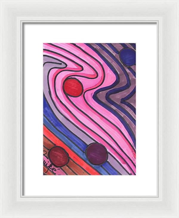 Art 2 Collection C - Framed Print