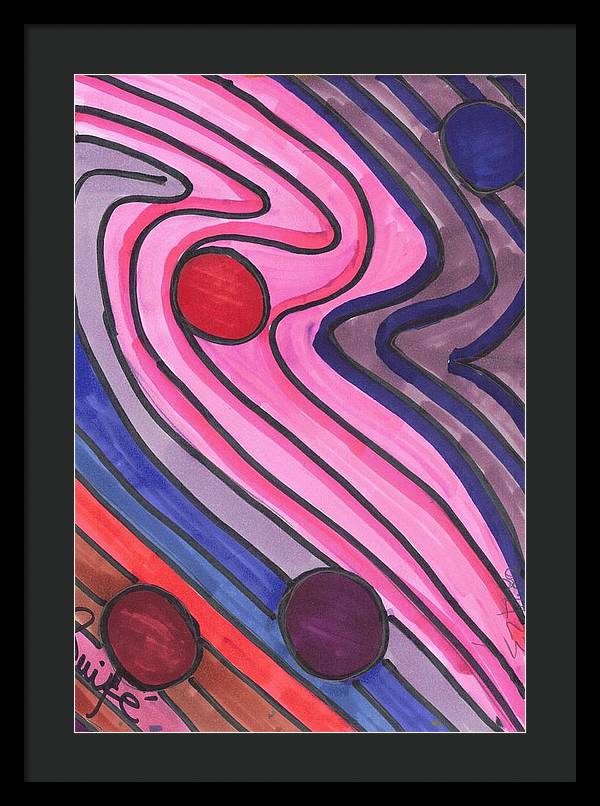 Art 2 Collection C - Framed Print