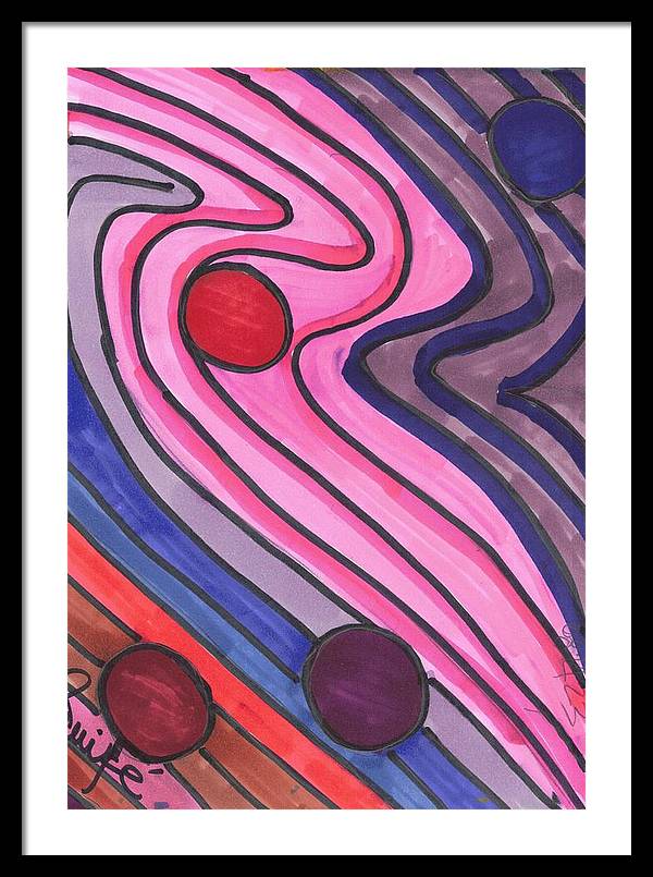 Art 2 Collection C - Framed Print