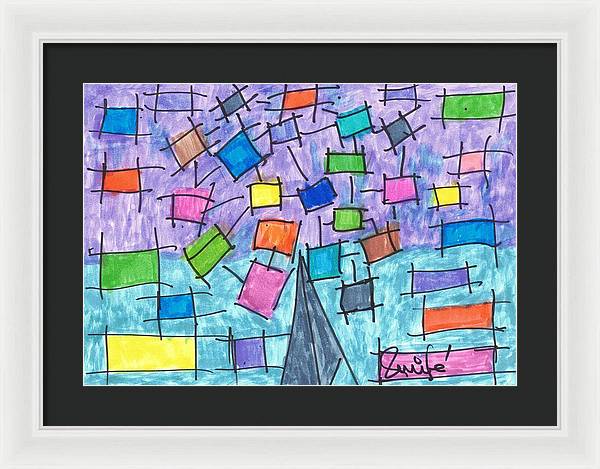 Art 3 Collection B - Framed Print