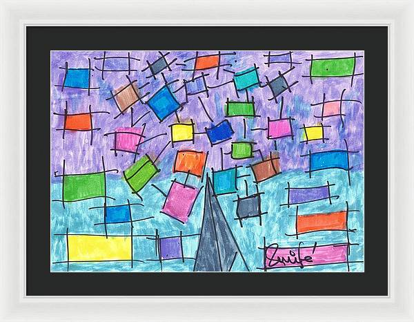 Art 3 Collection B - Framed Print