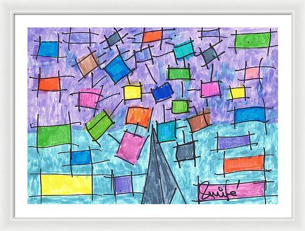 Art 3 Collection B - Framed Print