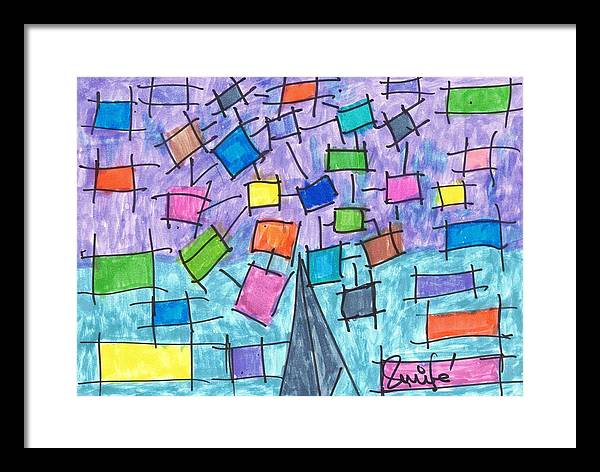 Art 3 Collection B - Framed Print