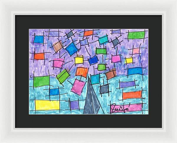 Art 3 Collection B - Framed Print