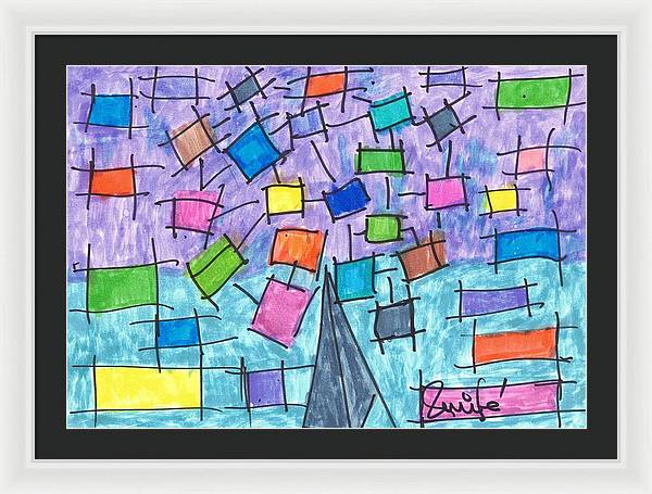 Art 3 Collection B - Framed Print