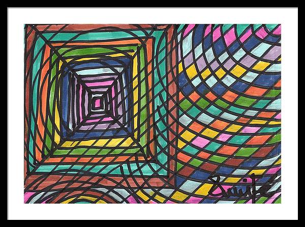 Art 3 Collection C - Framed Print