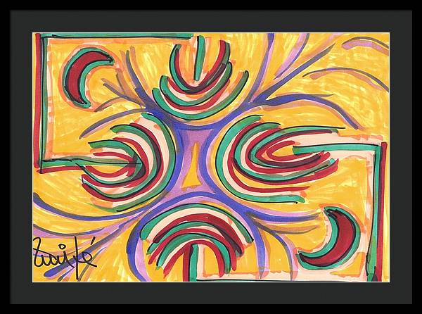 Art 5 Collection B - Framed Print