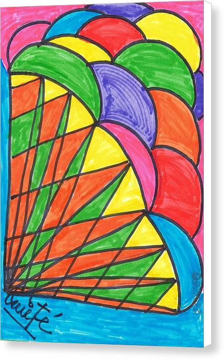 Art 6 Collection C - Canvas Print