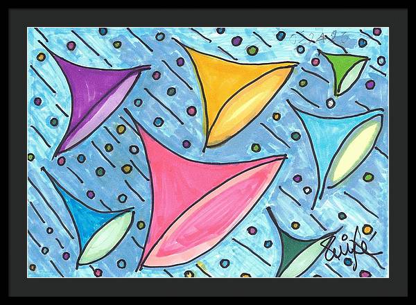 Art 8 Collection A - Framed Print