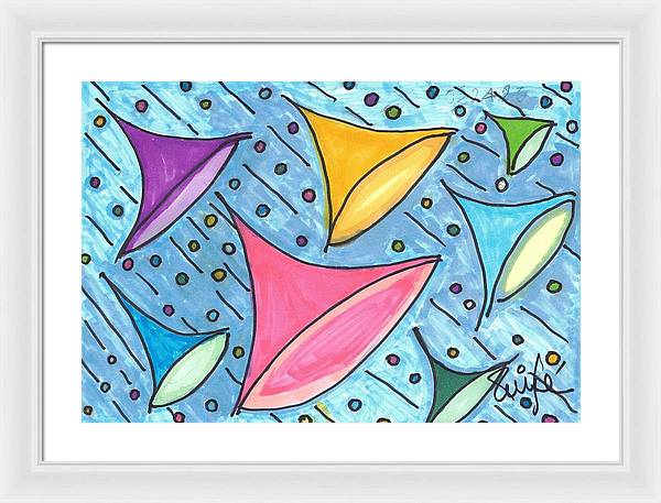 Art 8 Collection A - Framed Print