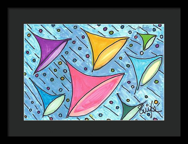 Art 8 Collection A - Framed Print