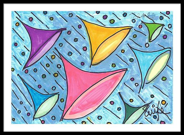 Art 8 Collection A - Framed Print