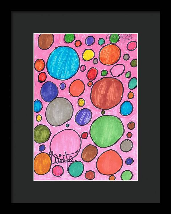 Art 8 Collection B - Framed Print