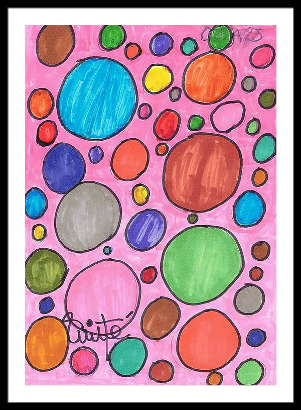Art 8 Collection B - Framed Print