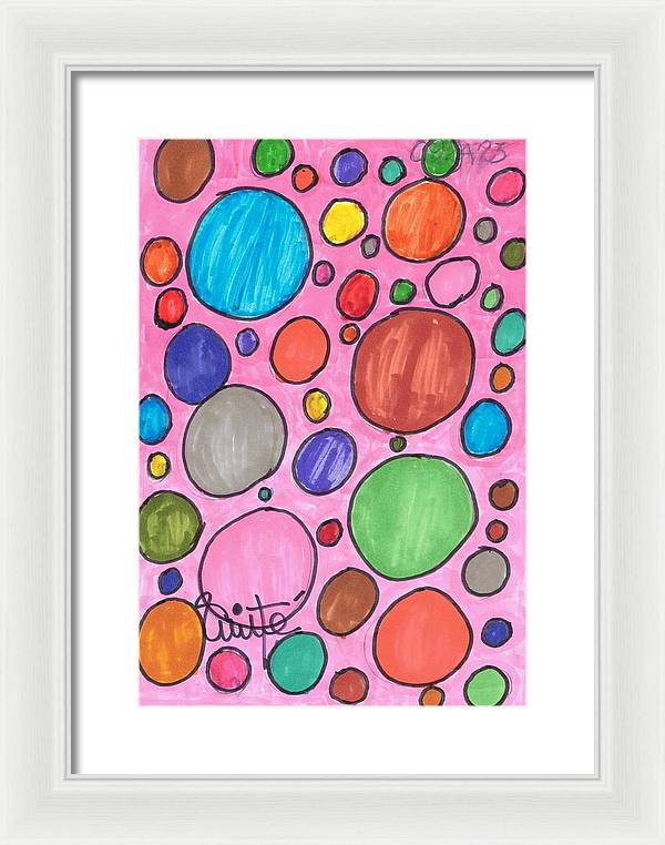 Art 8 Collection B - Framed Print