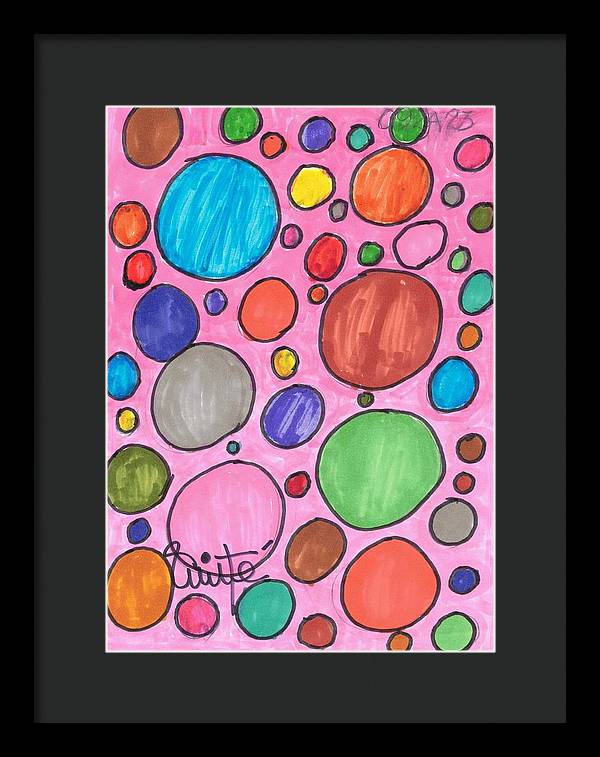 Art 8 Collection B - Framed Print