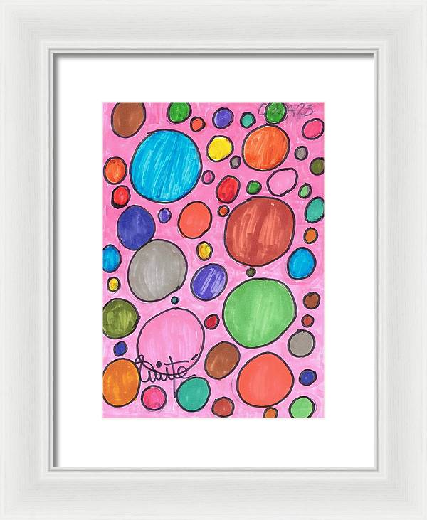 Art 8 Collection B - Framed Print