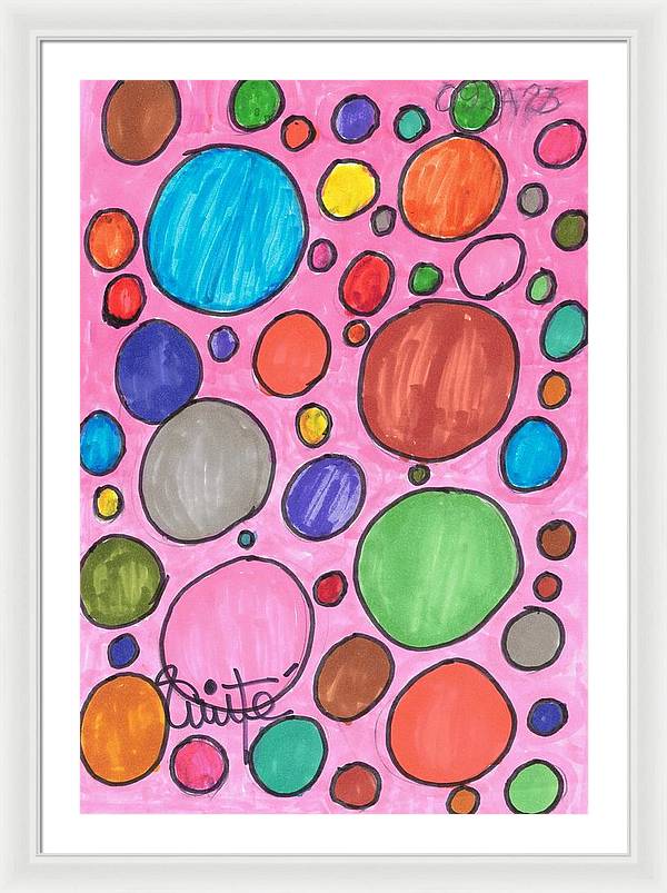 Art 8 Collection B - Framed Print