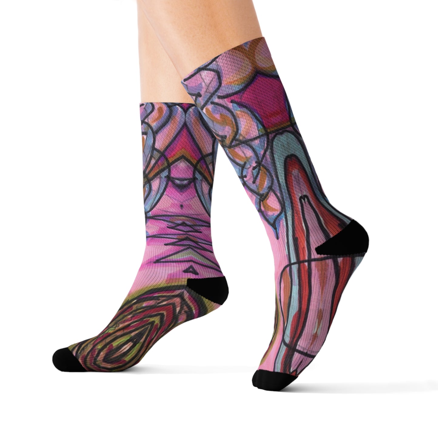 Art 7 Socks from Collection B by LuisFe