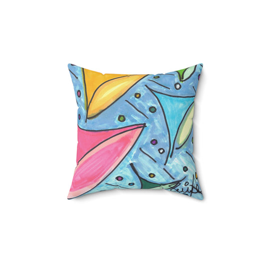 Art 8 Pillow from Collection A by LuisFe