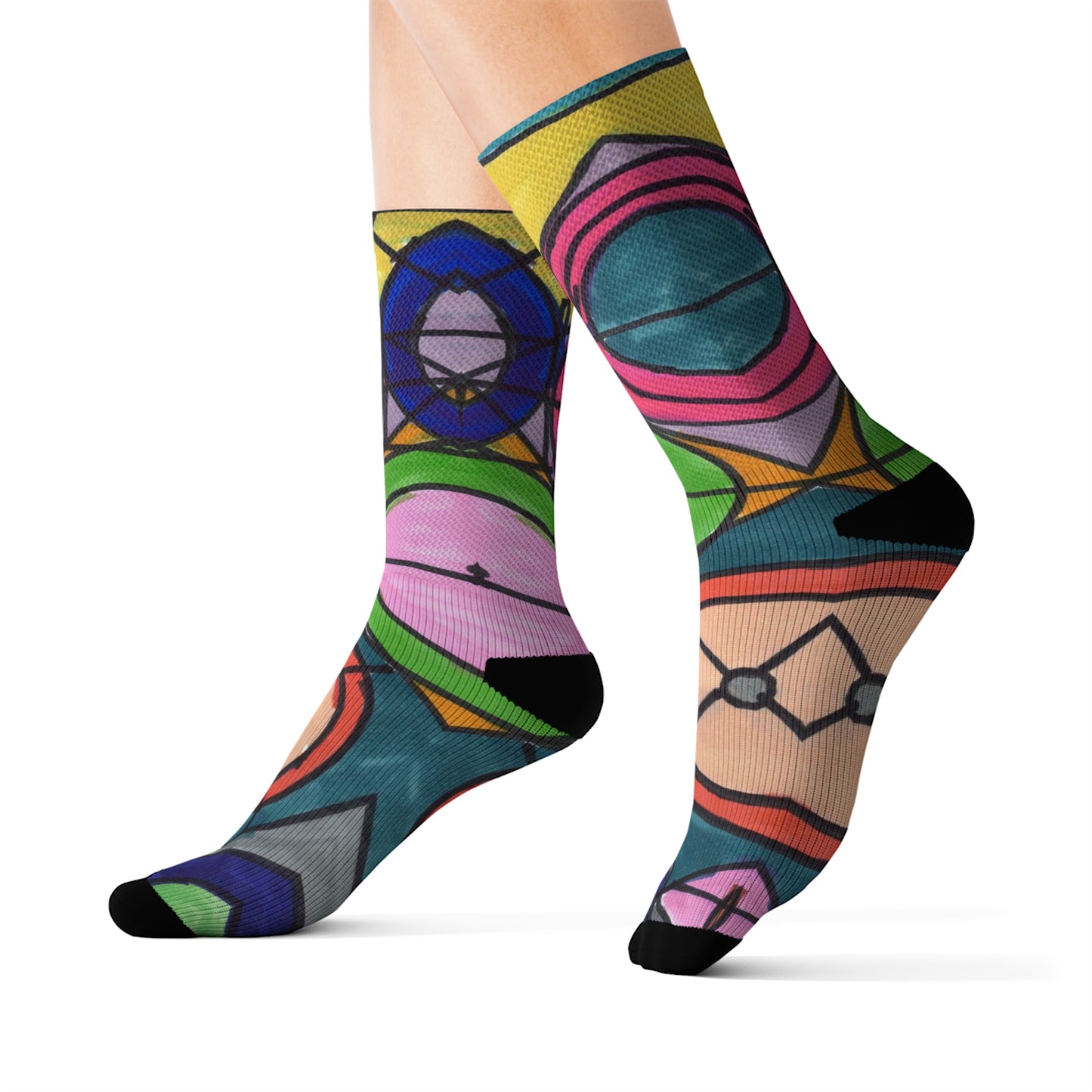 Art 1 Socks from Collection C by LuisFe