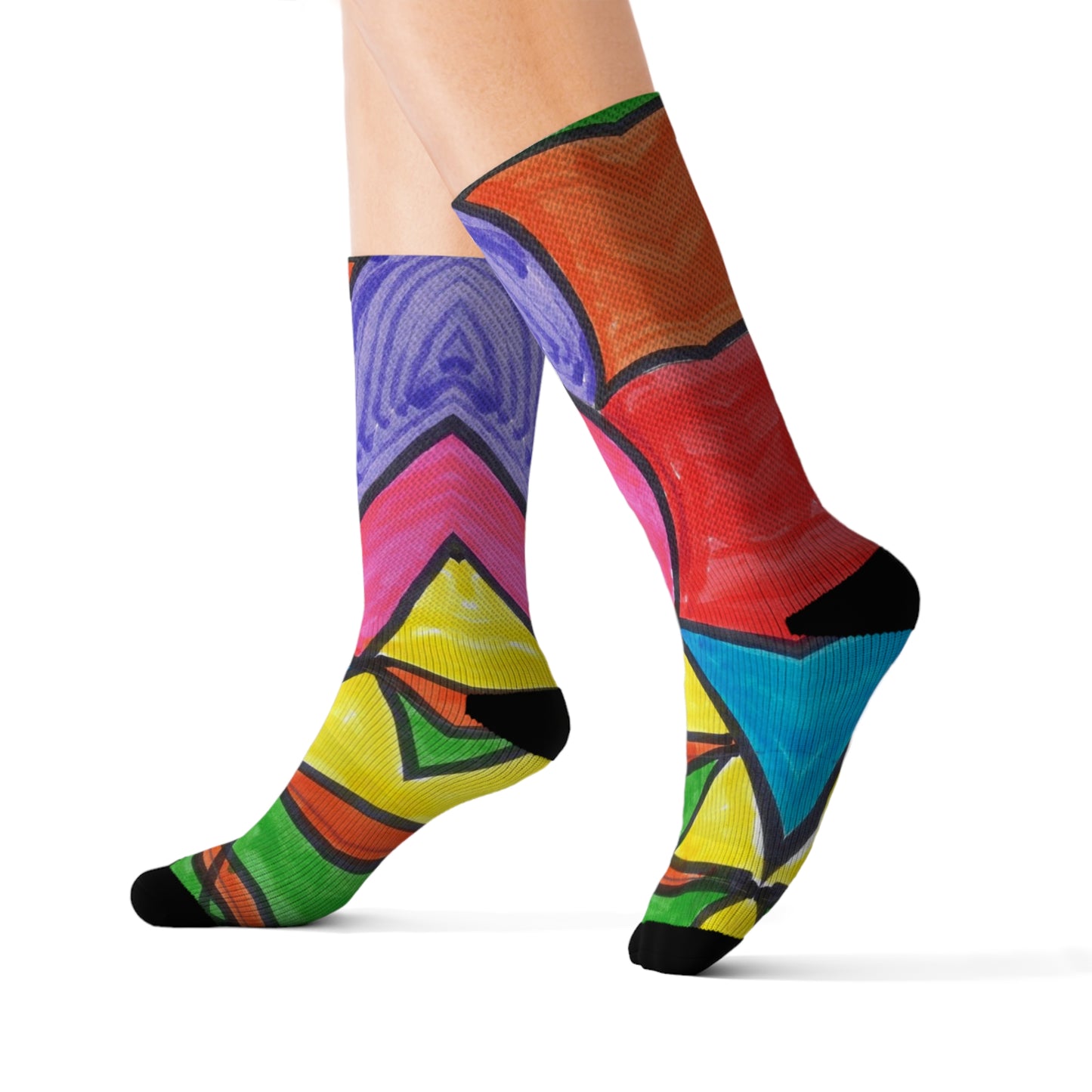 Art 6 Socks from Collection C by LuisFe