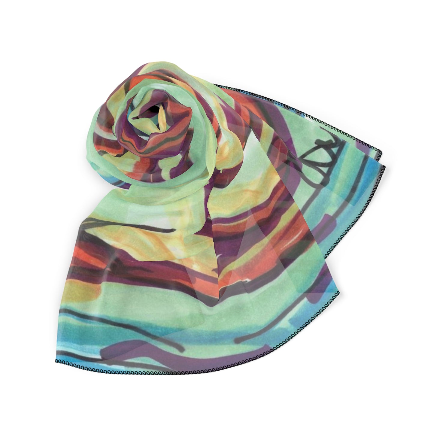 Art 6 Scarf from Collection B by LuisFe