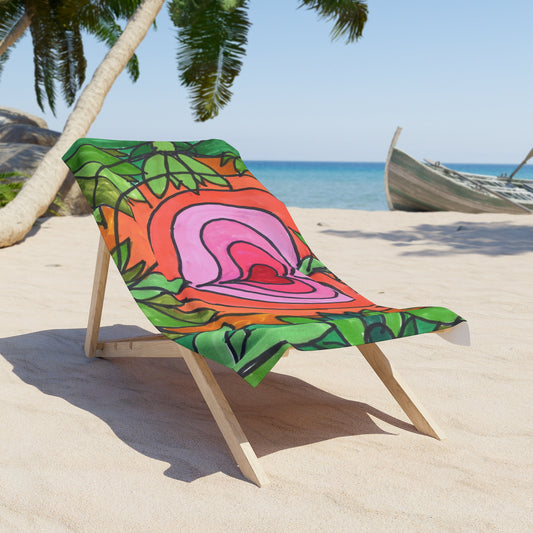 Art 13 Beach Towel from Collection A by LuisFe