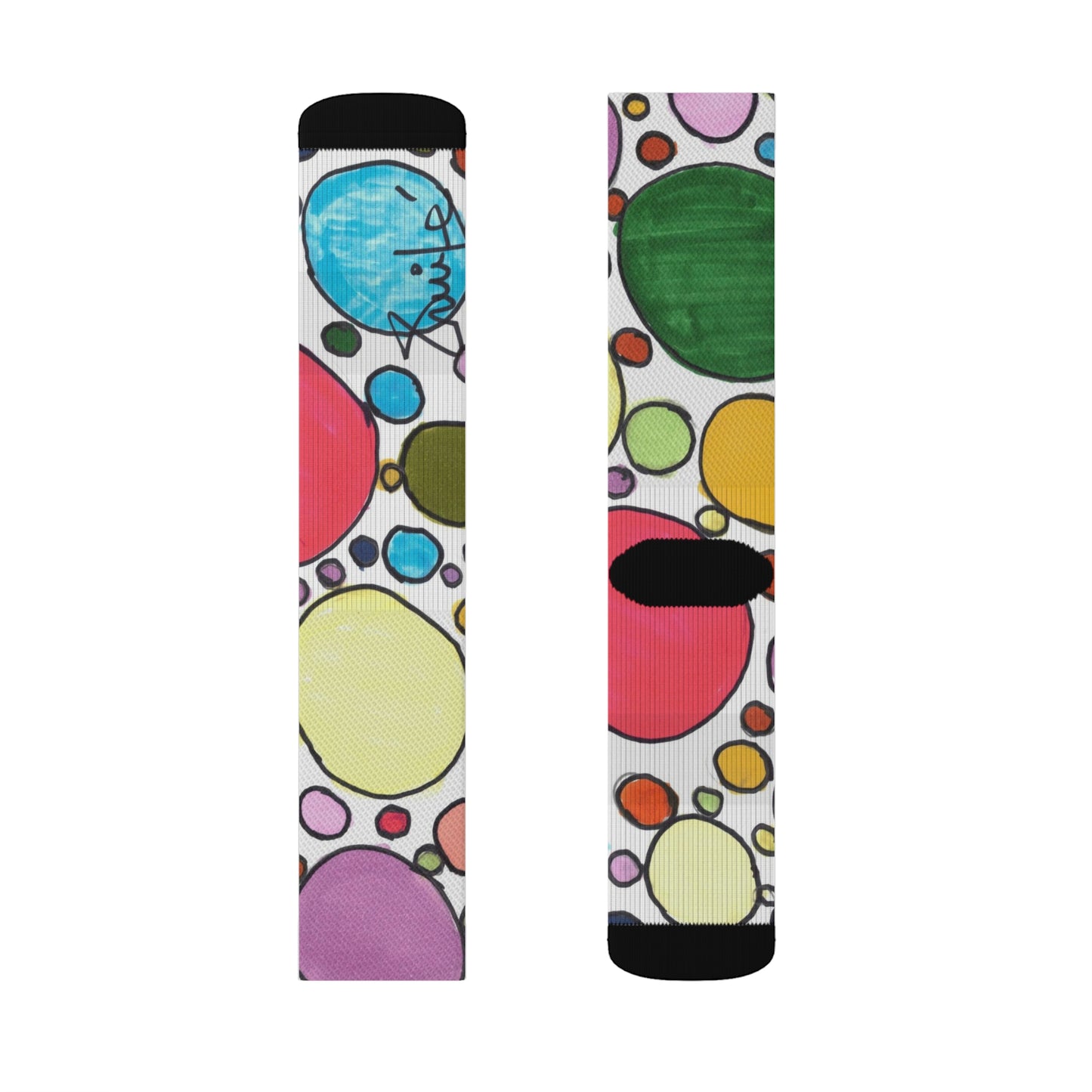 Art 7 Socks from Collection A by LuisFe