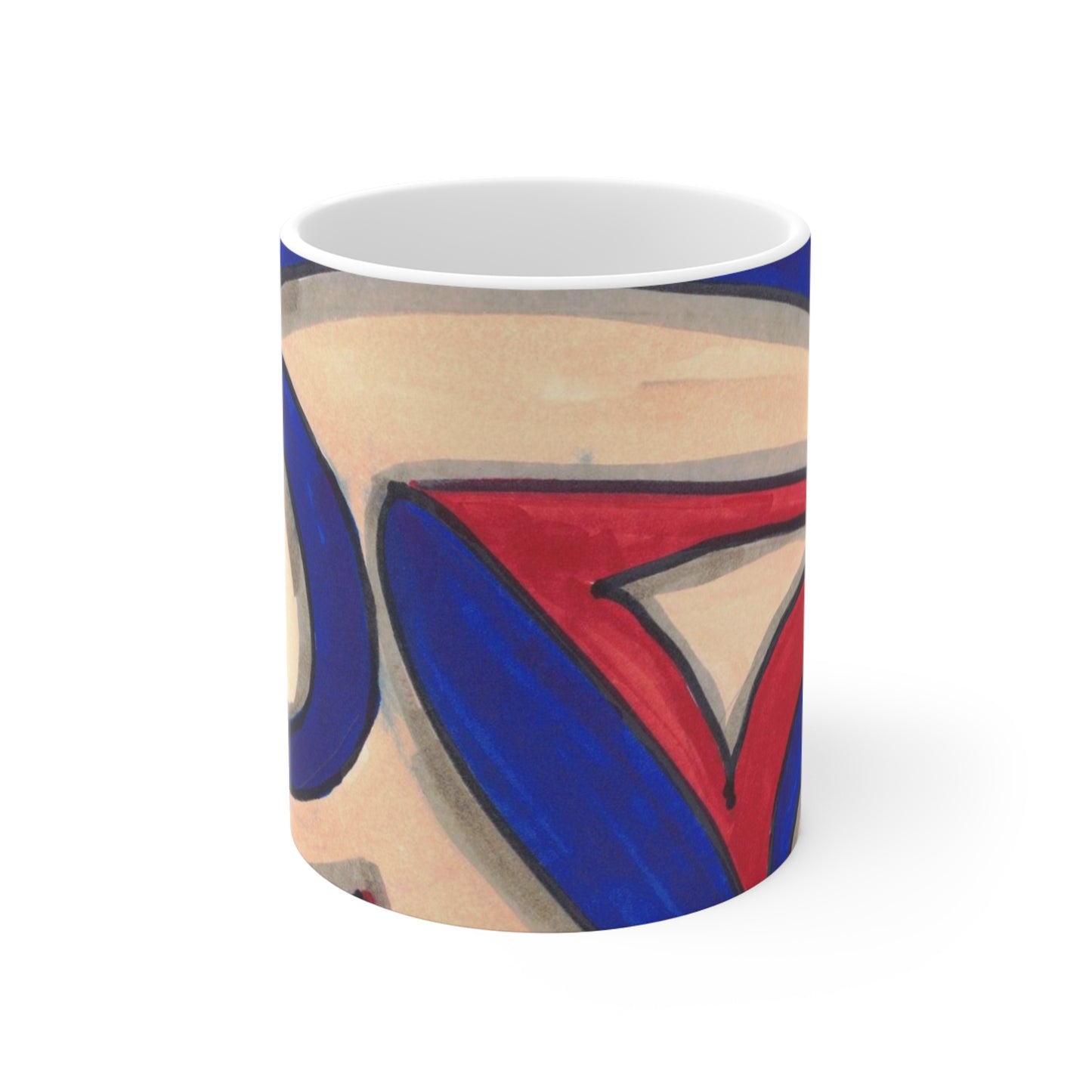 Art 1 Mug from Collection B by LuisFe